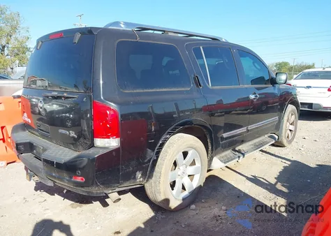 2012 Nissan Armada Sl from USA, damaged, VIN 5N1BA0ND1CN611255